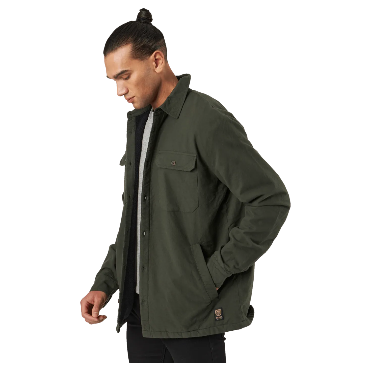 Cargo Shirt Jkt M Dark Khaki