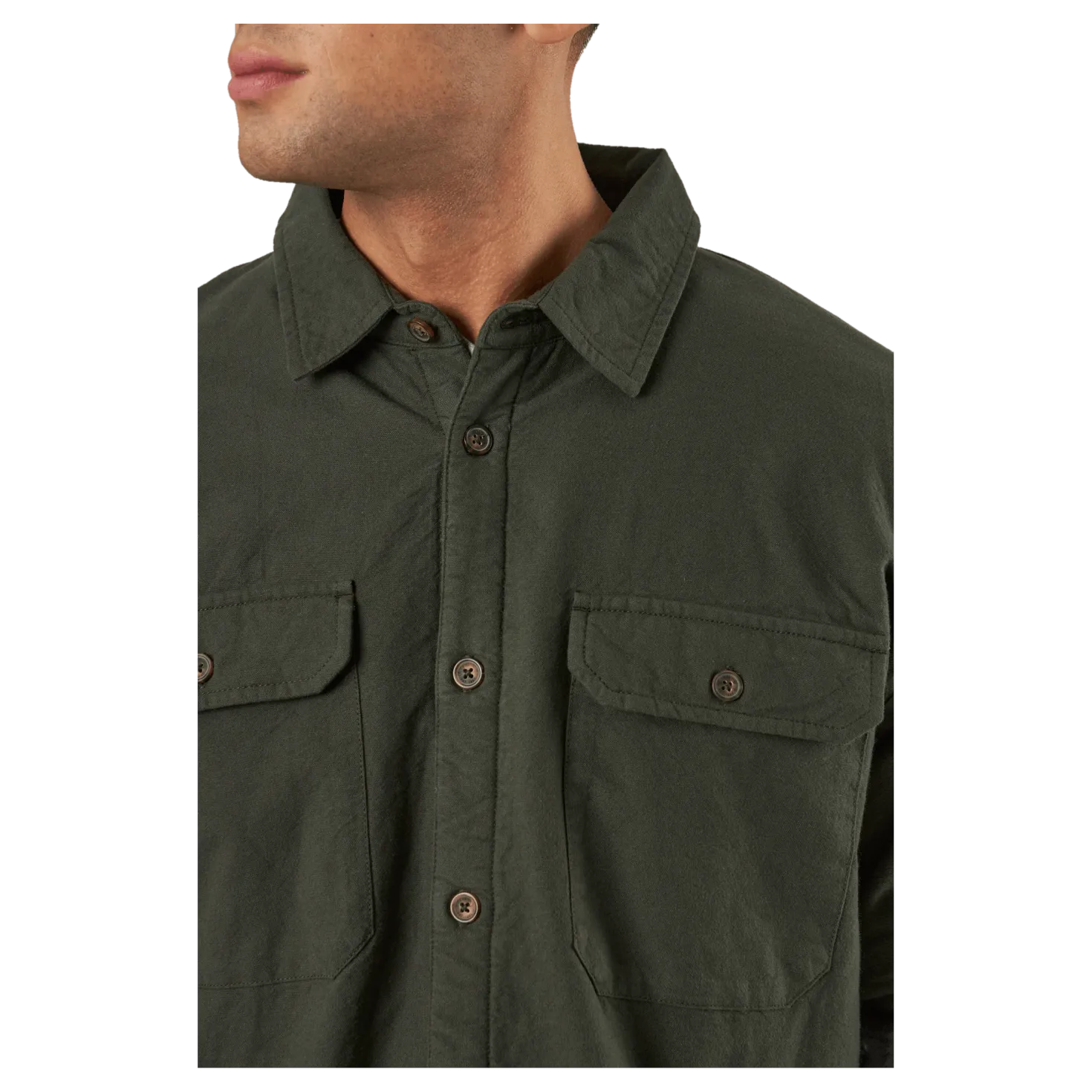 Cargo Shirt Jkt M Dark Khaki