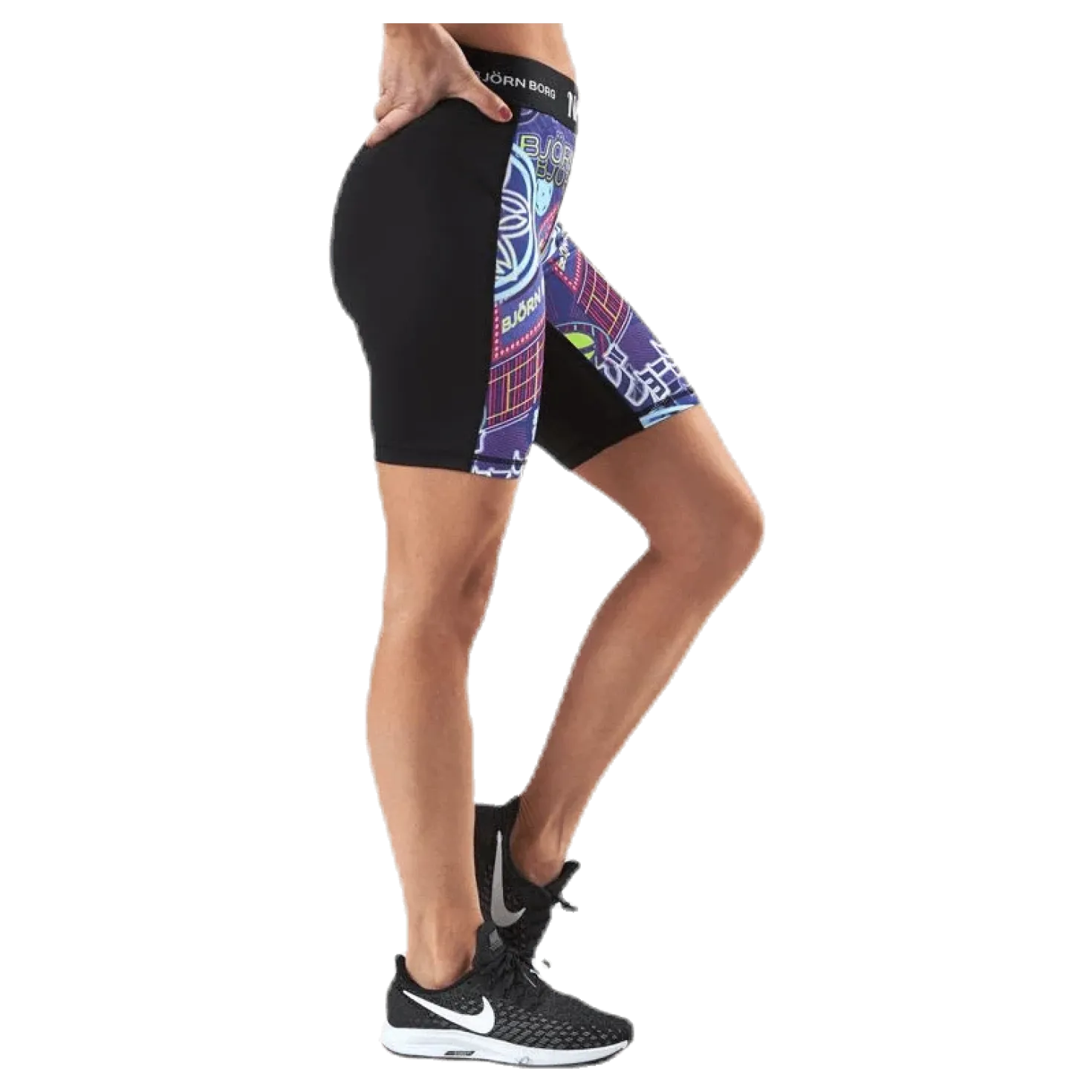 Carly Bike Shorts Patterned