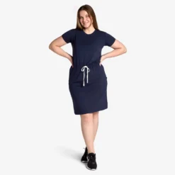 Carmen Dress Dark Navy