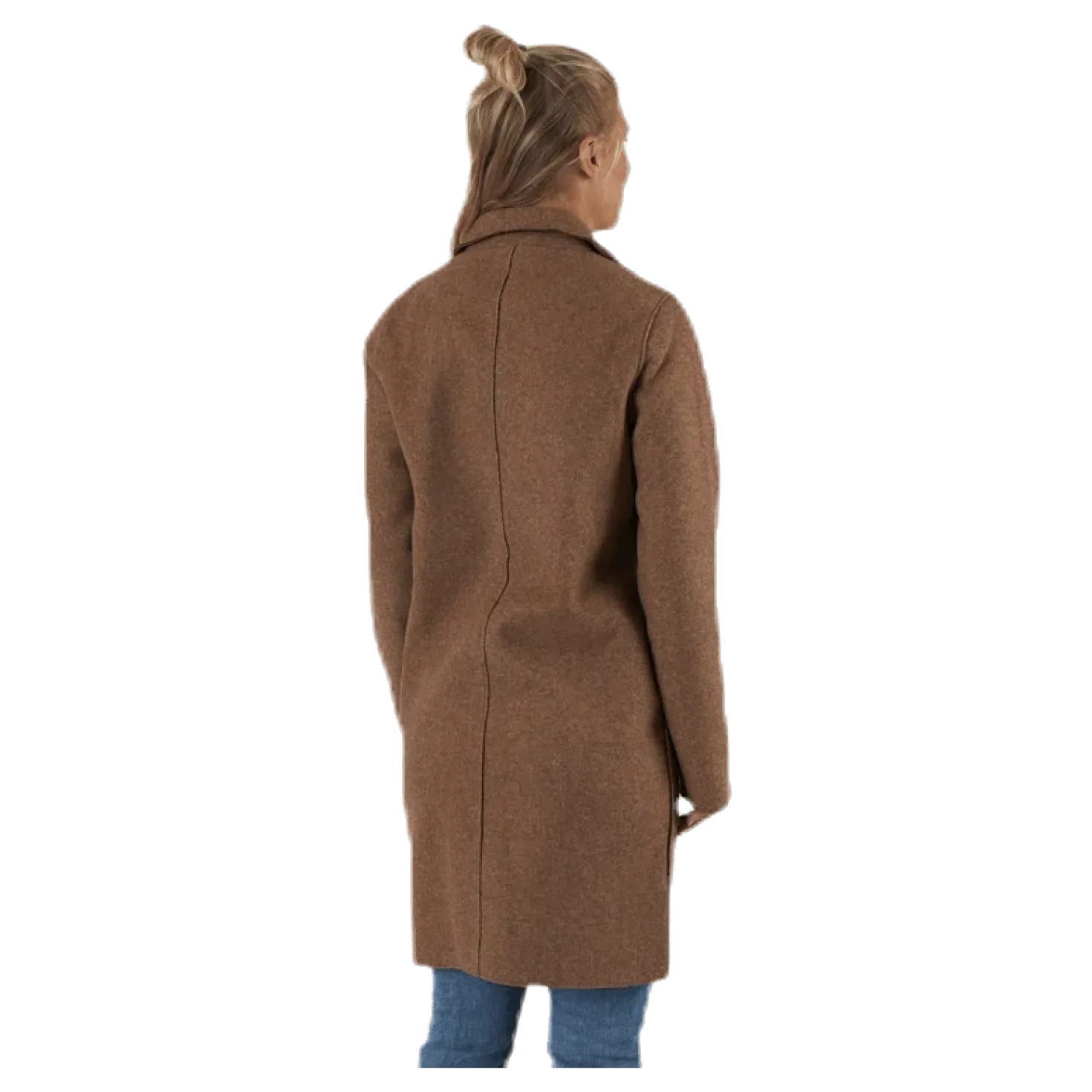 Carrie Bonded Coat Otw Brown