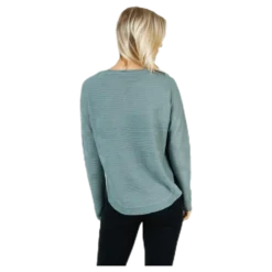 Caviar Long Sleeve Pullover Knit Chinois Green