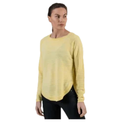 Caviar L/S Pullover Knt Yellow