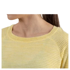 Caviar L/S Pullover Knt Yellow