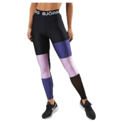 Cendall Blocked Tights Blue