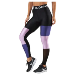 Cendall Blocked Tights Blue