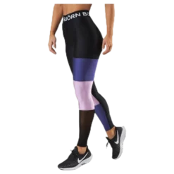 Cendall Blocked Tights Blue
