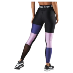 Cendall Blocked Tights Blue