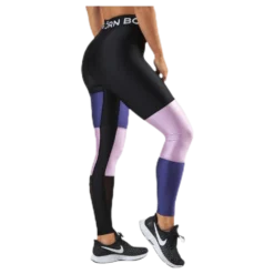 Cendall Blocked Tights Blue