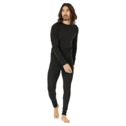 Cerro M Merino Wool Baselayer Black