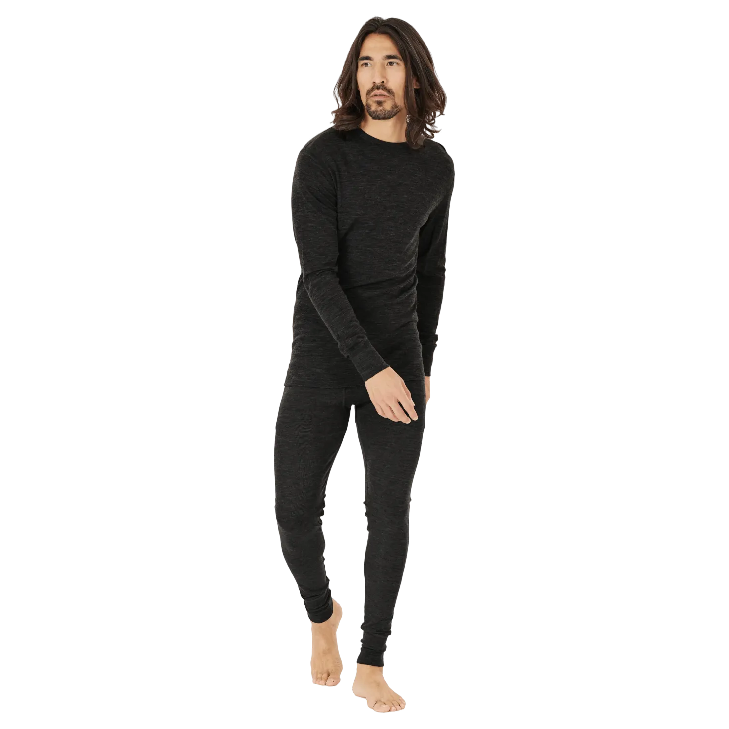 Cerro M Merino Wool Baselayer Black