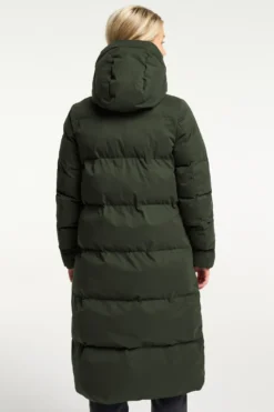 Cevina Coat Dark Olive