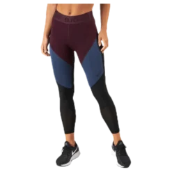 Chia Blocked Tights Red