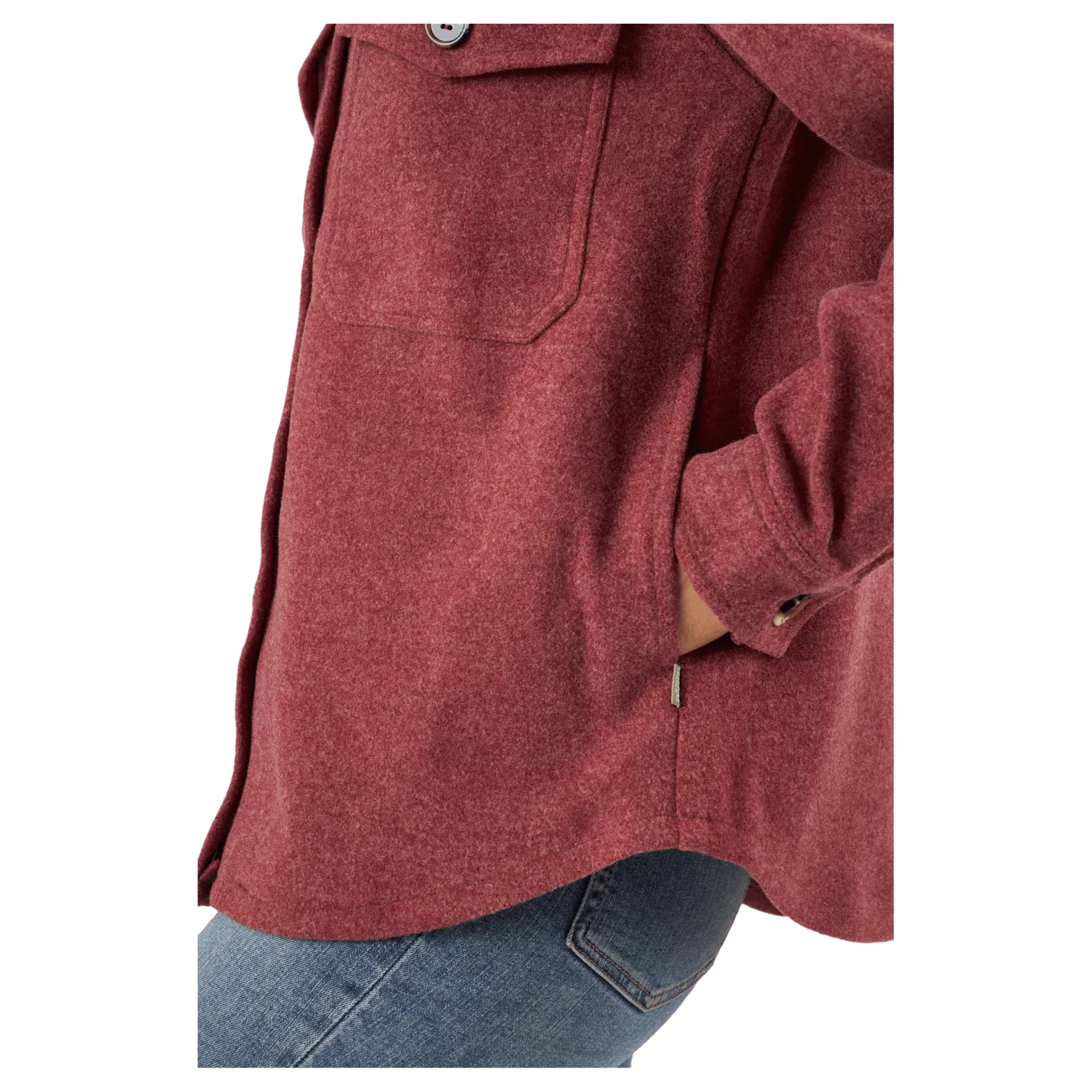 Cindy Reco Shirt Rhubarb Red