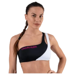 Ck Blocking One Shoulder Bandeau Black