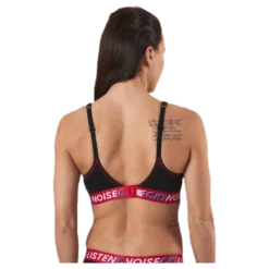 Ck One Listen Unlined Bralette Black/Red