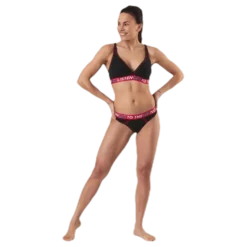 Ck One Listen Unlined Bralette Black/Red