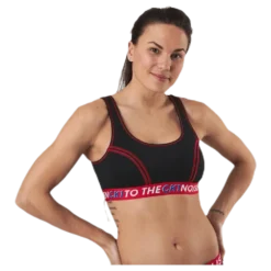 Ck One Listen Unlined Bralette Black/Red