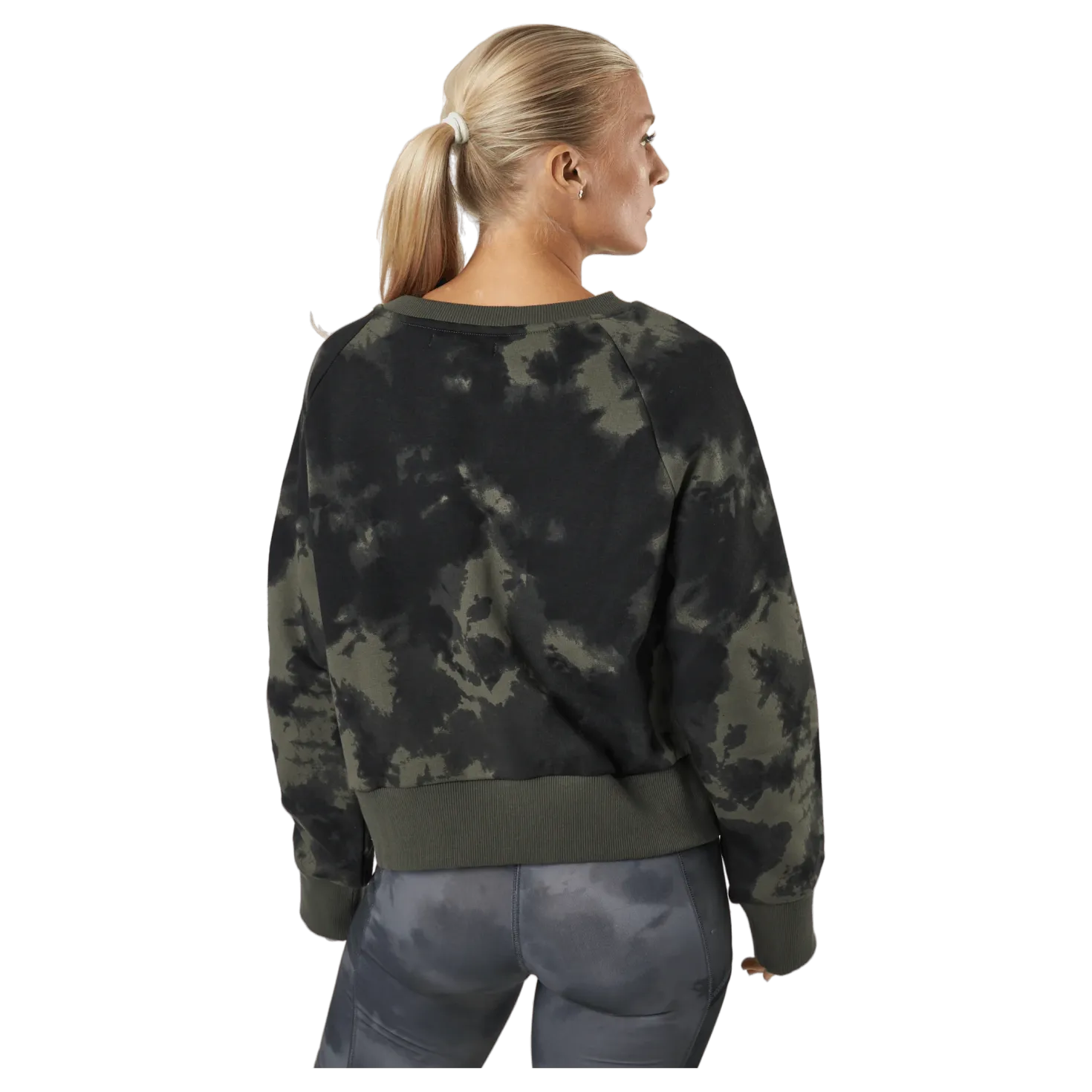 Clara Crewneck Cinder Tie Dye