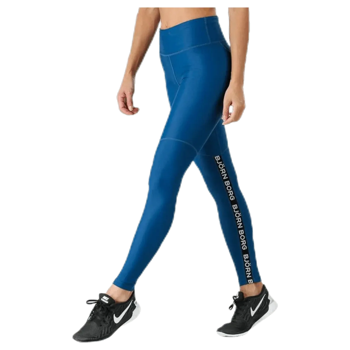 Clara High Waist Tights Blue