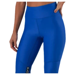 Clara High Waist Tights Blue