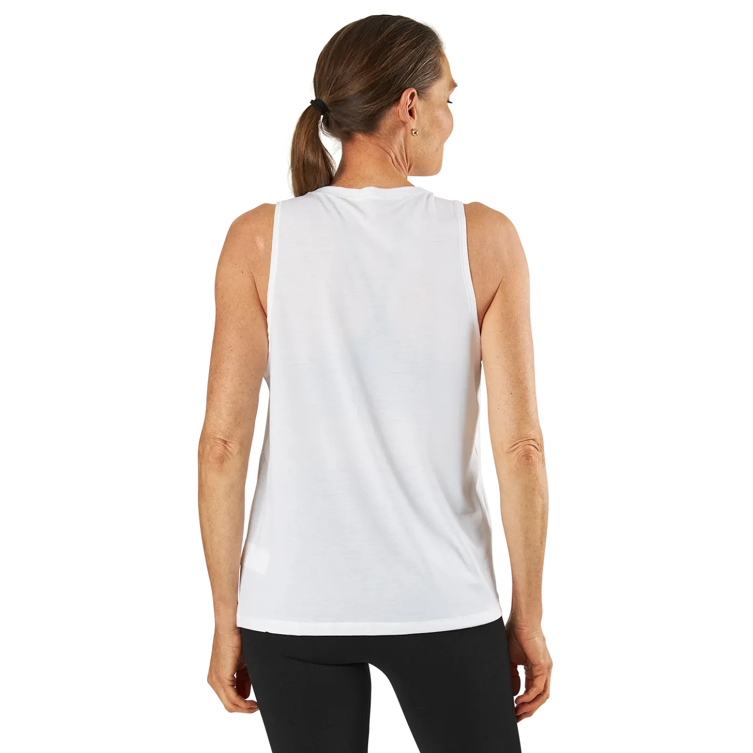 Clara Loose Singlet White