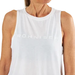 Clara Loose Singlet White