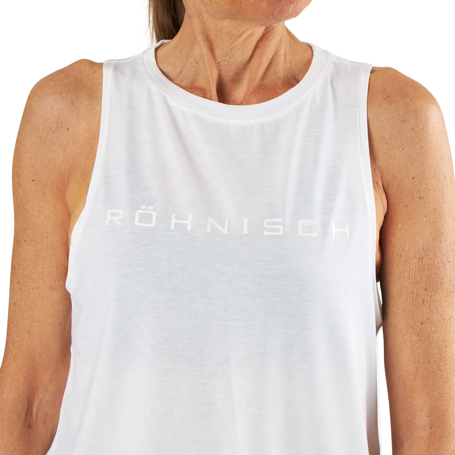 Clara Loose Singlet White