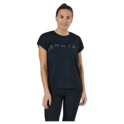 Clara Loose Tee Black
