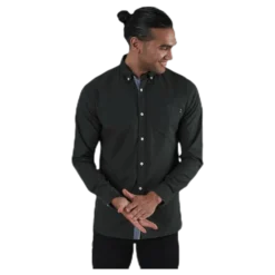 Classic Soft Oxford Shirt L/S Black