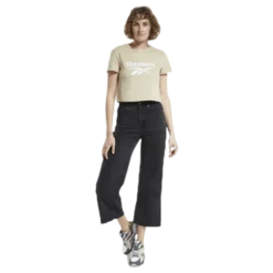 Cl F Big Logo Tee Beige