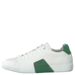 Clip M White/green