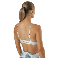 Coastal Palms Longline Triangle White/Green