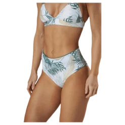 Coastal Palms Rollup Bottom White/Green