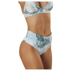 Coastal Palms Rollup Bottom White/Green