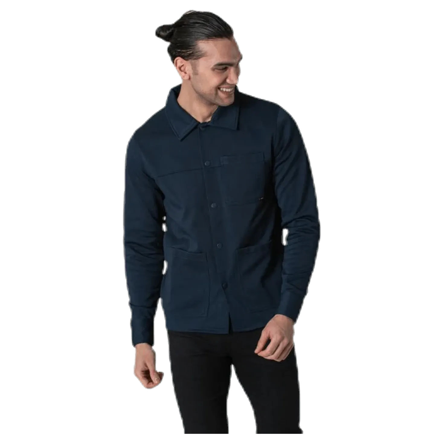 Cohen Bla. Sweat Trucker Ket Blue