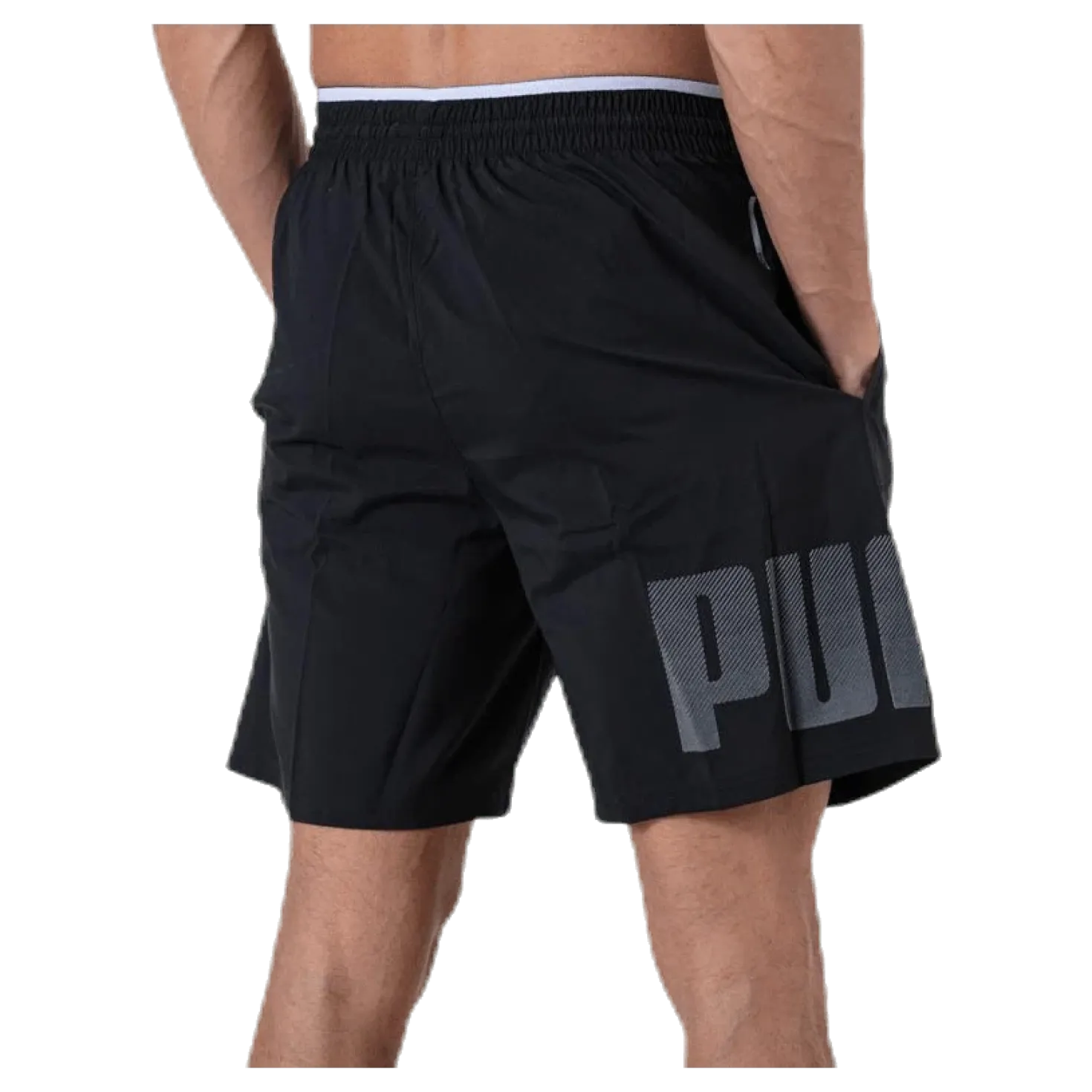 Collective Woven Short Black