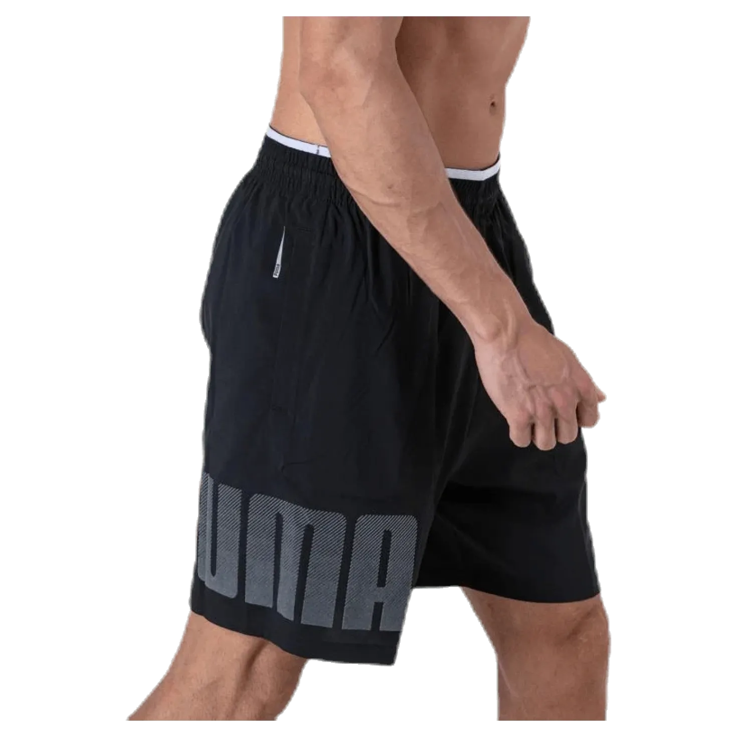 Collective Woven Short Black