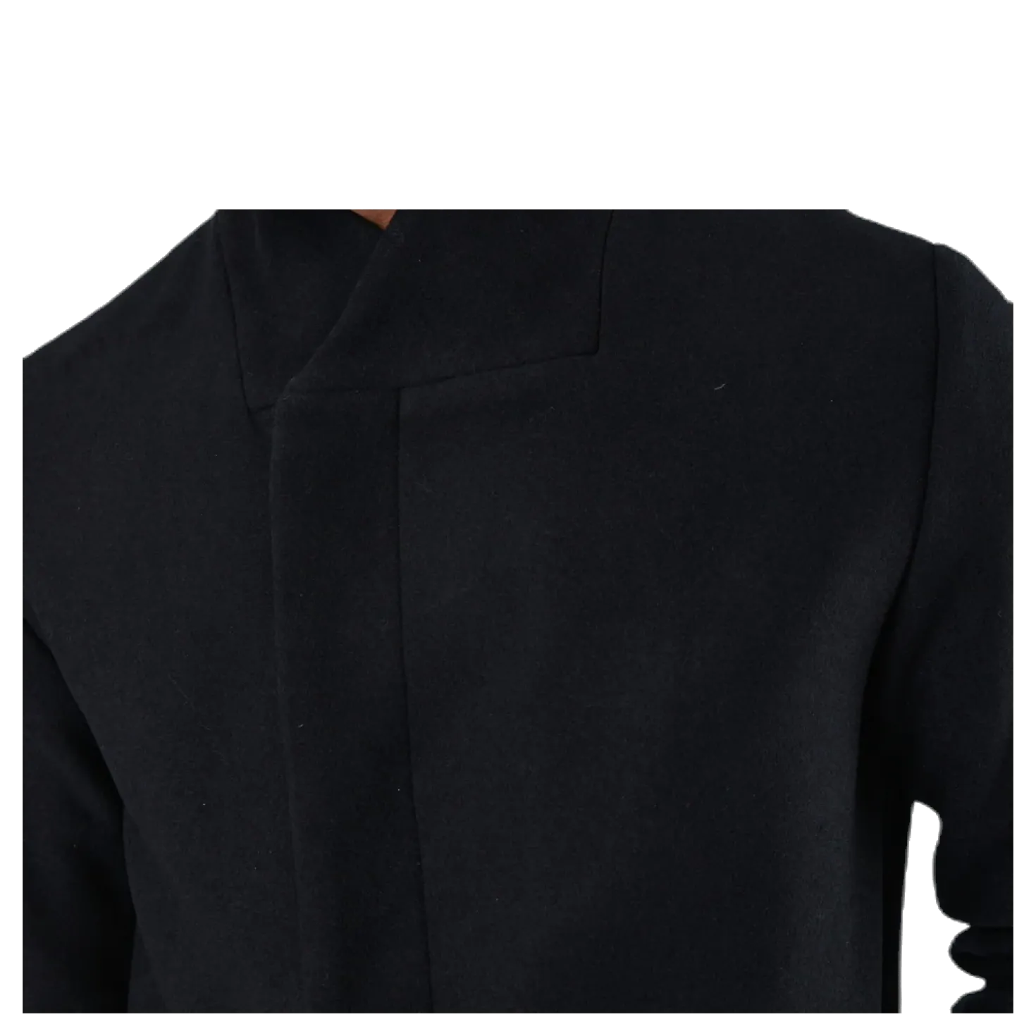 Collum Wool Coat Blue