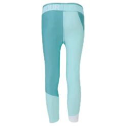Color Block Ankle Crop Youth Blue