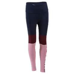 Color Block Junior Tights Blue/Pink