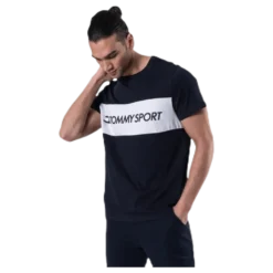 Colourblock Logo Top Blue