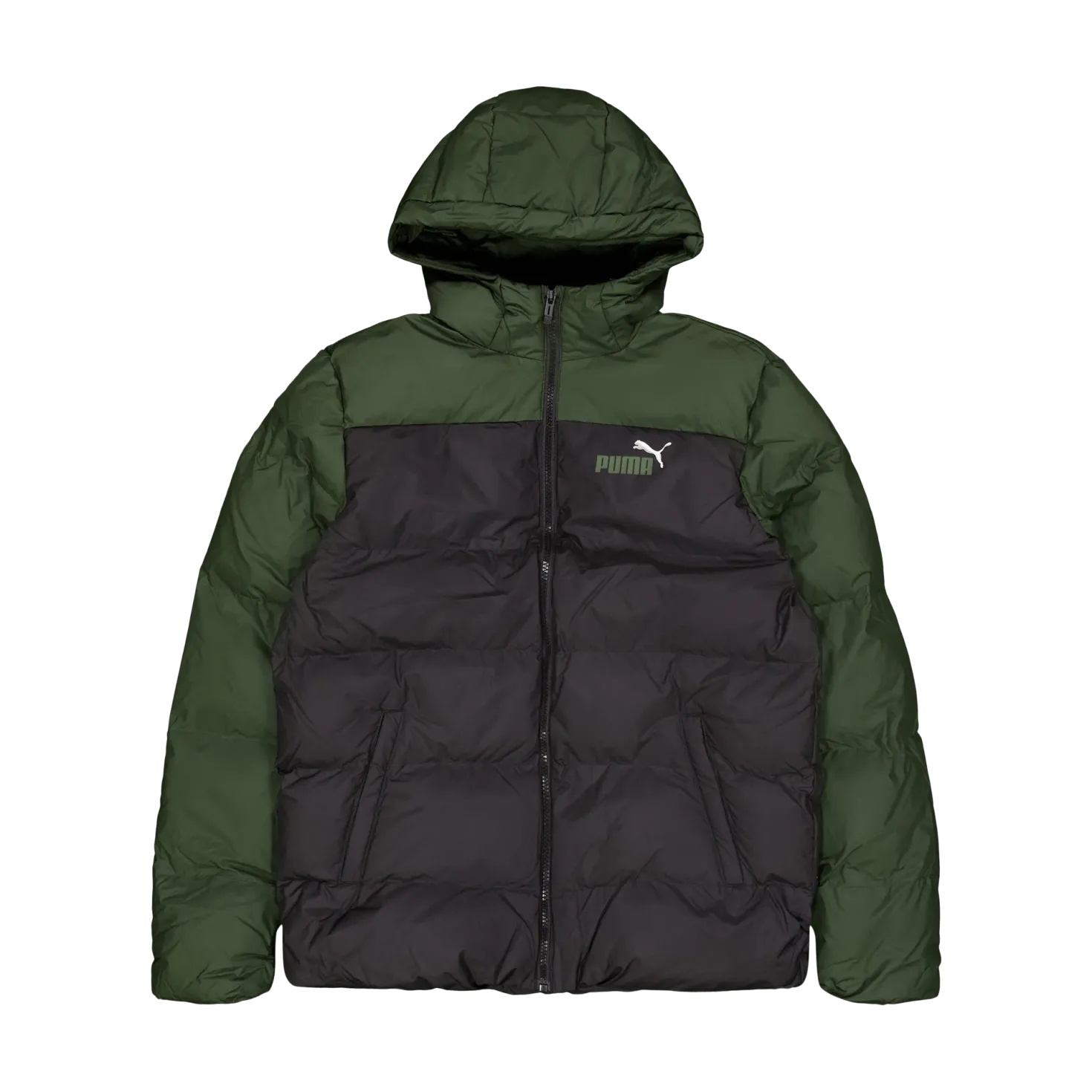 Colourblock Polyball Hooded Ja Puma Black-myrtle
