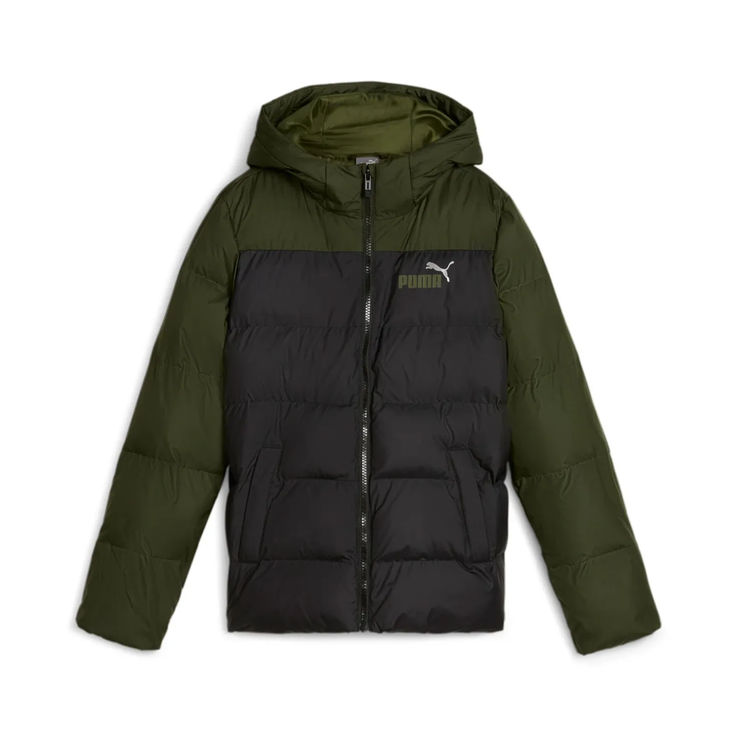 Colourblock Polyball Hooded Ja Puma Black-myrtle