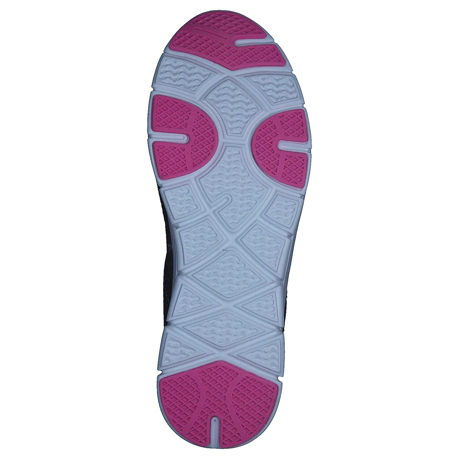 435-2311 Comfort Sock Black/Fuchsia