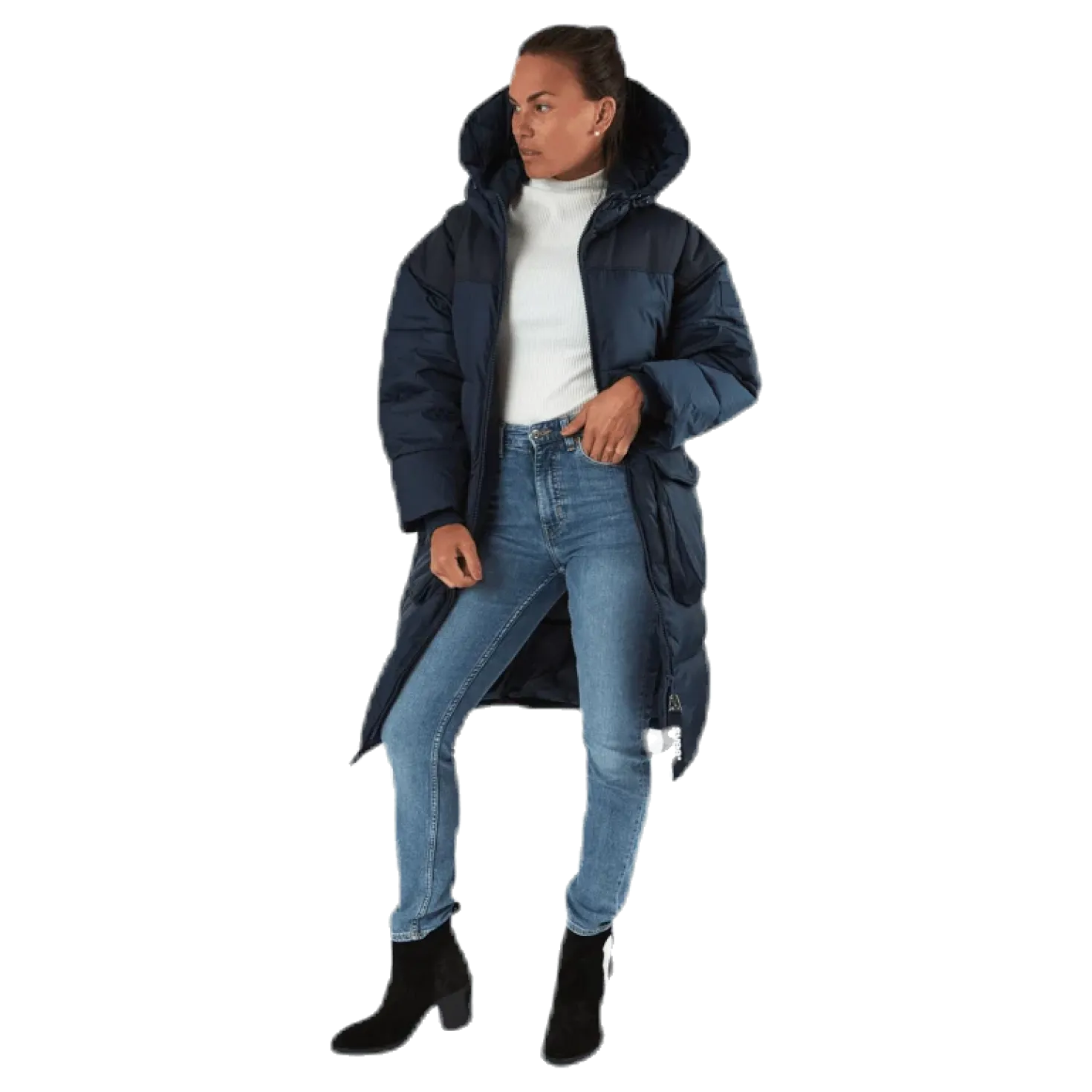 Comfy Puffer Coat Blue