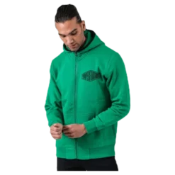 Comfy Zip Hood Green