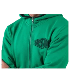 Comfy Zip Hood Green