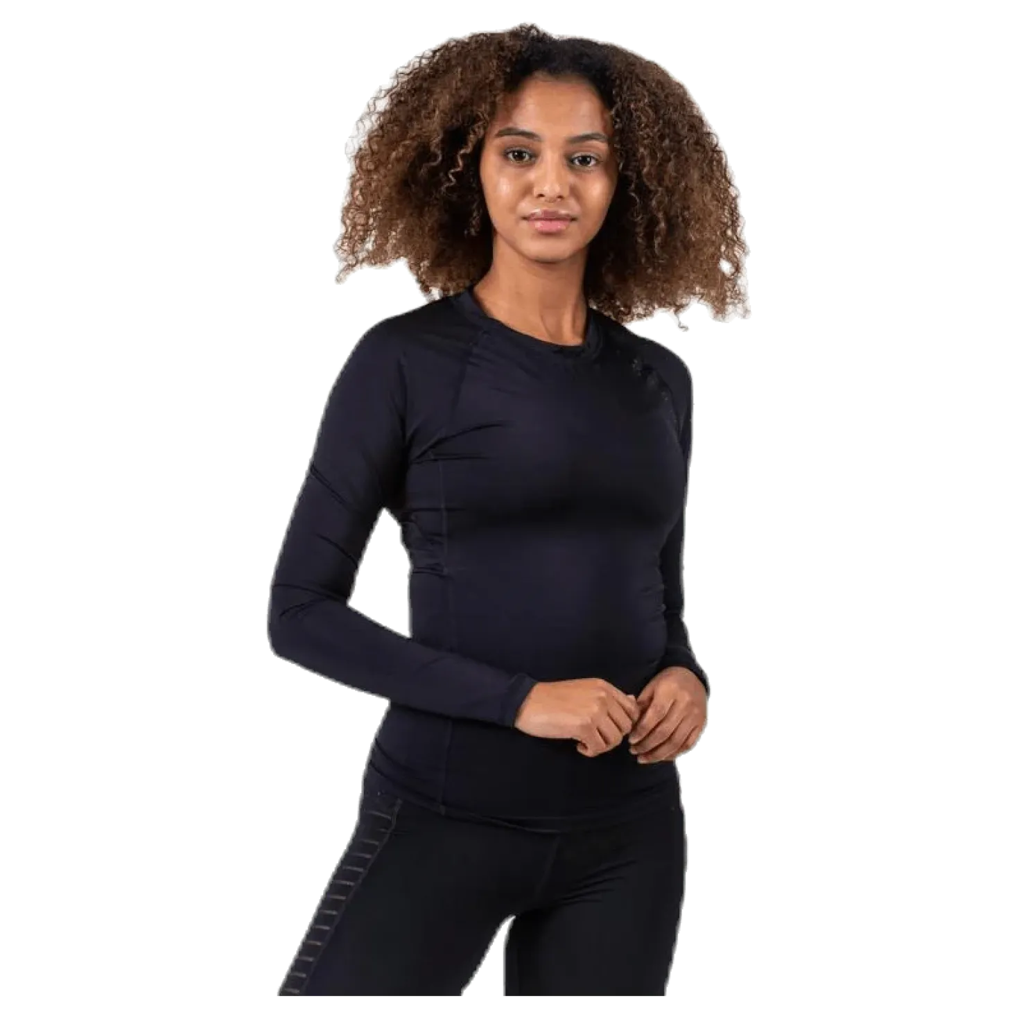 Compression L/S Black