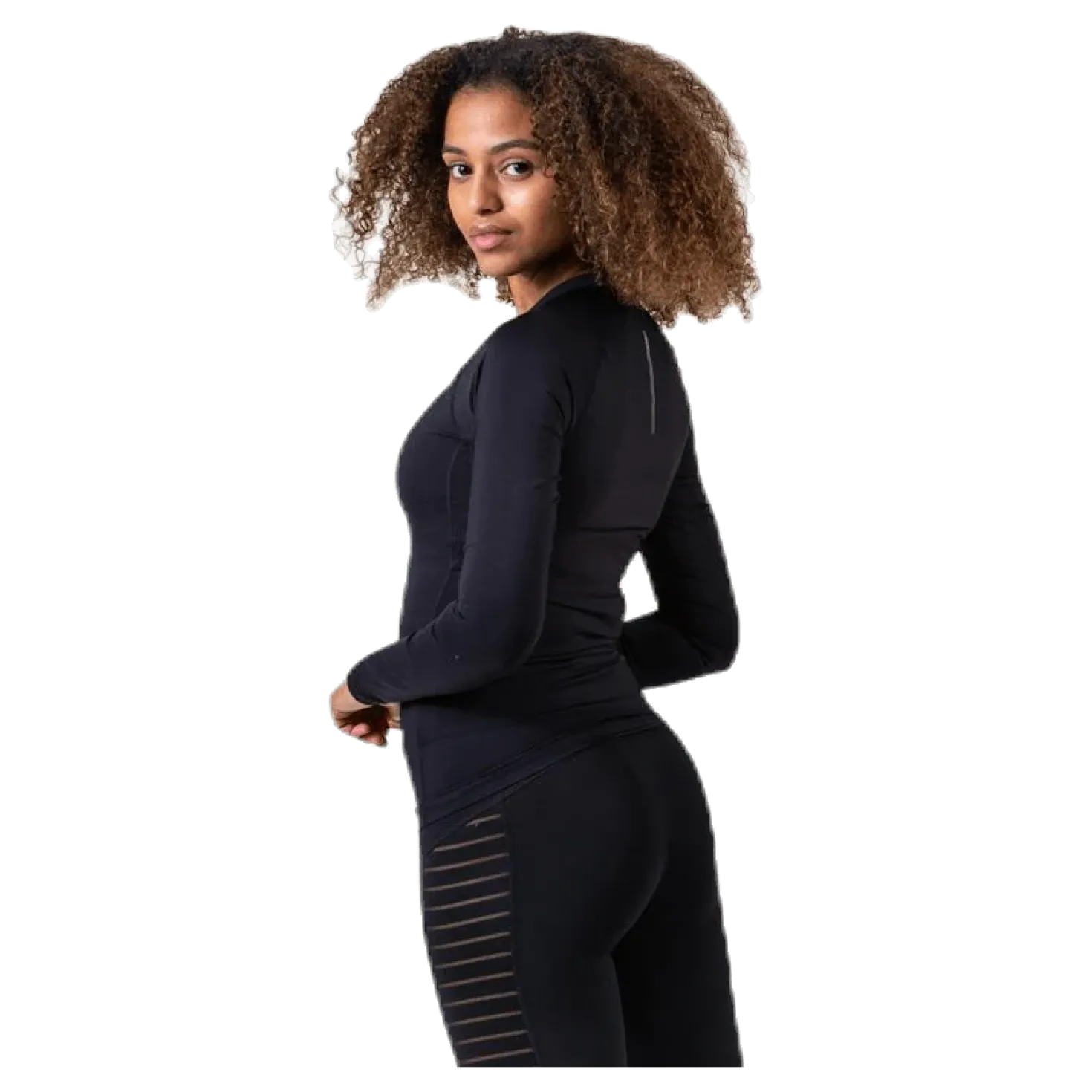 Compression L/S Black